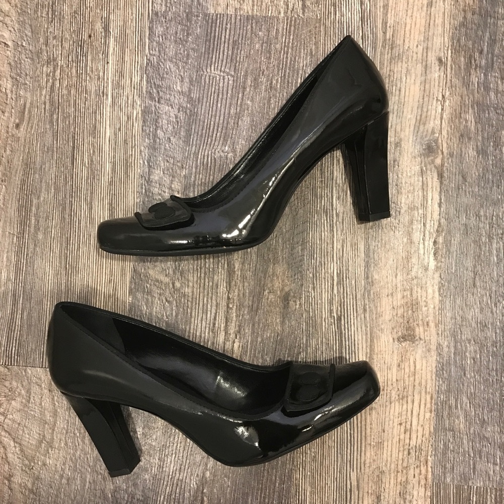 Franco sarto black heels